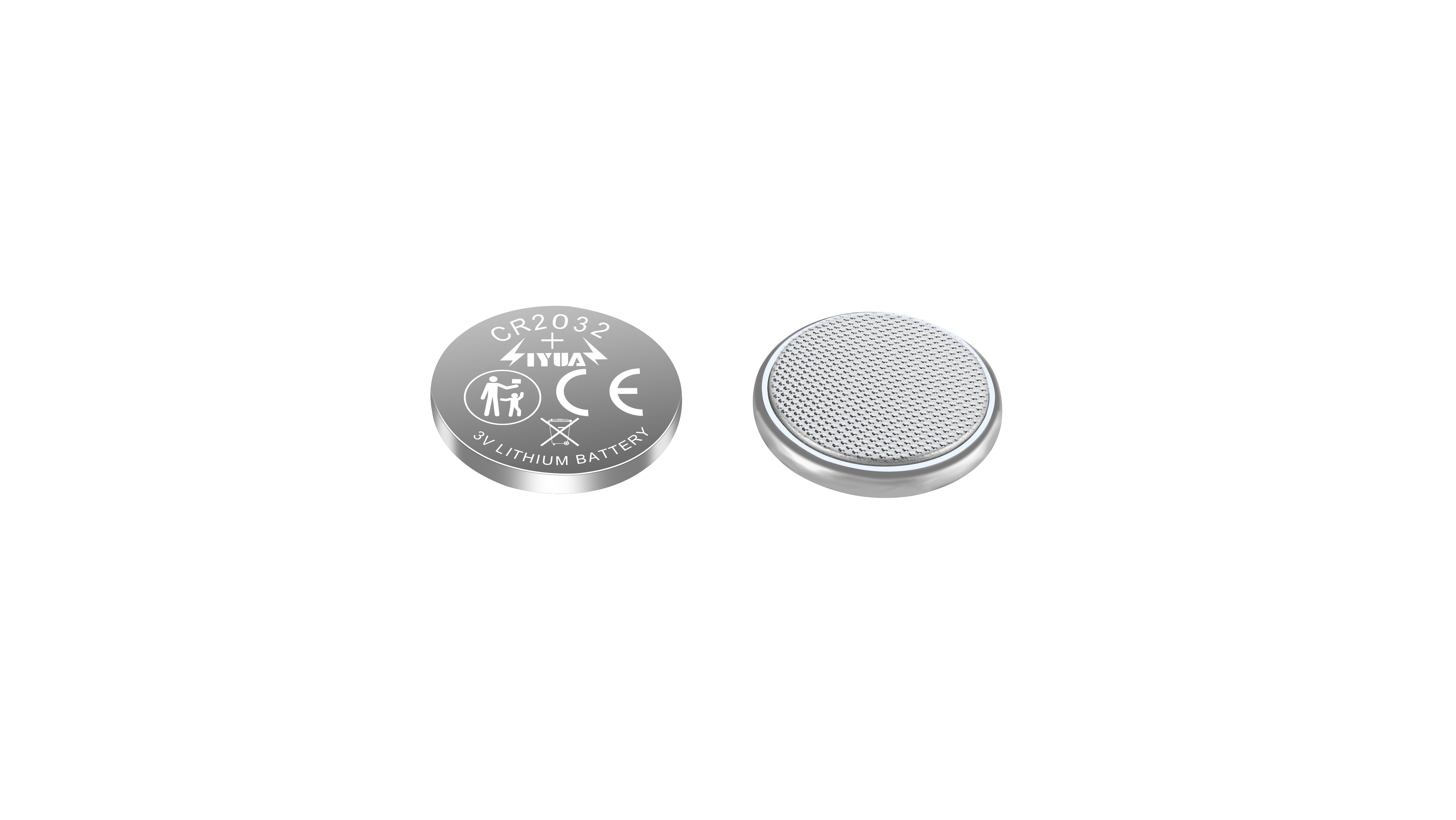 CR2032 High Quality Coin Cell With CE, ROHS, REACH, IEC60086, UL1642 EU2023/1542